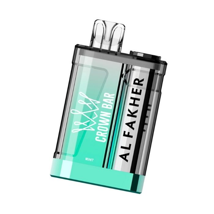 Al-Fakher-Crown-Bar-Crystal-Disposable-Vape-rechargeable-mint Al-Fakher-Crown-Bar-Crystal-Disposable-Vape-rechargeable-mint